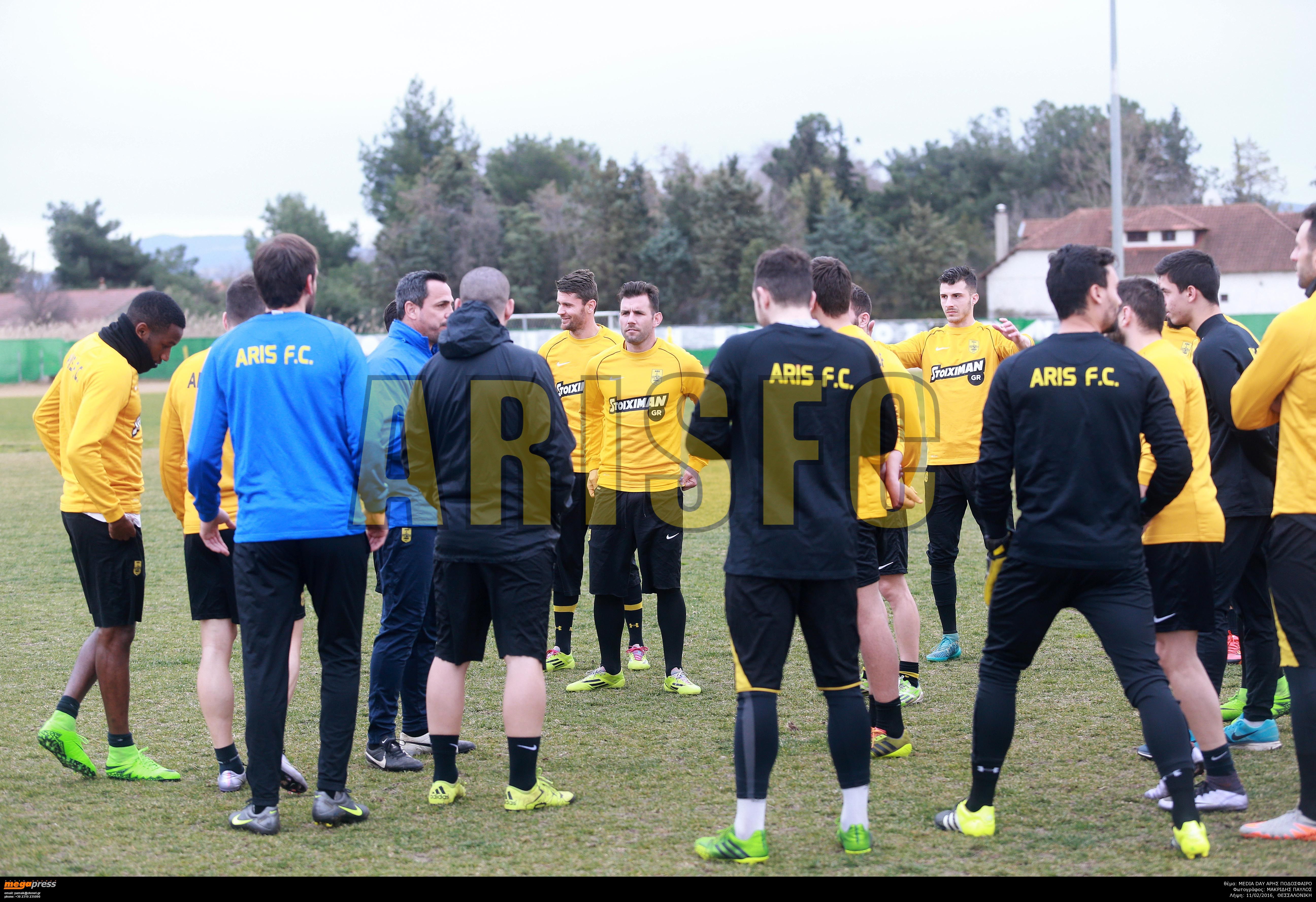 Τα νέα της απογευματινής προπόνησης